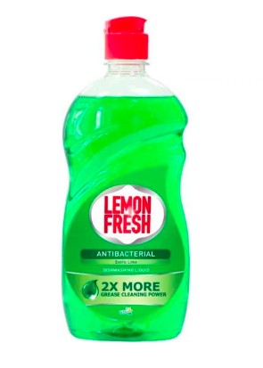 Lemon Fresh рідина д/миття посуду 500мл зелений